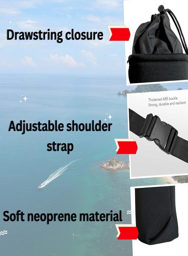 DHARMATMAJ New Insulated Water Bottle Carrier Bag with Adjustable Shoulder Strap and Hand Strap Along with Detachable Buckle Shoulder Bottle Bag for Home Office Travel (Multicolor) - Image 5