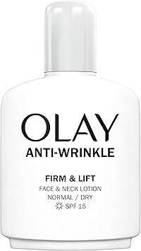 Olay Olay AntiWrinkle Firm Lift Face And Neck Lotion With SPF15 Helps Visibly Reduce Fine Lines Wrinkles And Protects Against Premature Signs Of Ageing100ml - Image 1