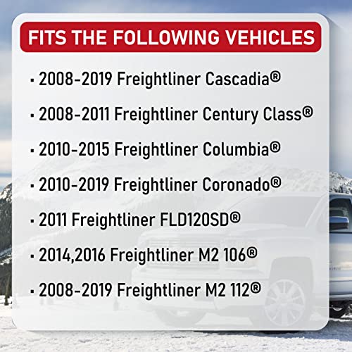 AA Ignition Replacement Coolant Reservoir Tank - Compatible with Freightliner Vehicles - Cascadia, Century Class, Columbia, Coronado, FLD020SD, M2 106, M2 112 - Replaces 525263005, A05-25263-006, A0533118000 - Image 5