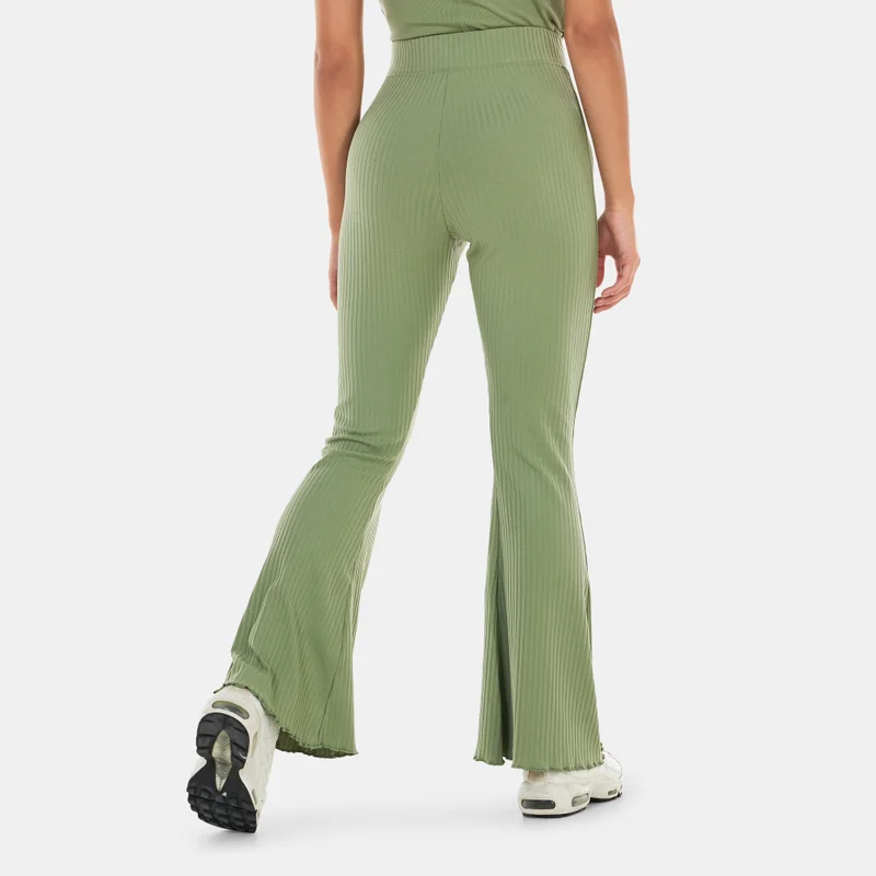 Nike Women's Sportswear High-Waisted Ribbed Jersey Pants