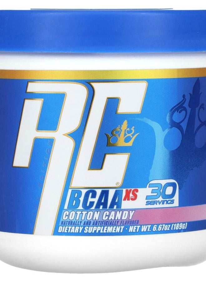 RONNIE COLEMAN Vital Edition BCAA XS Cotton Candy 6.67 oz (189 g) 