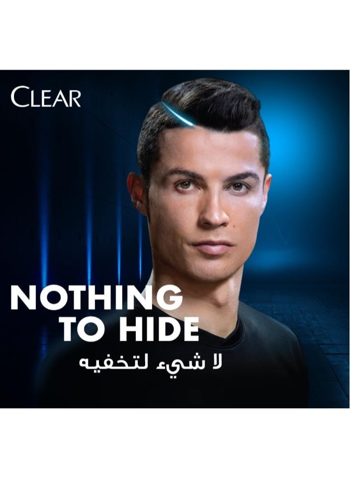 كلير شامبو كلير مين للعناية الكاملة 3 في 1، للشعر والوجه والجسم مع الفحم النشط، لشعر خالٍ من القشرة بنسبة 100% وبشرة رطبة، 900 مل - Image 3