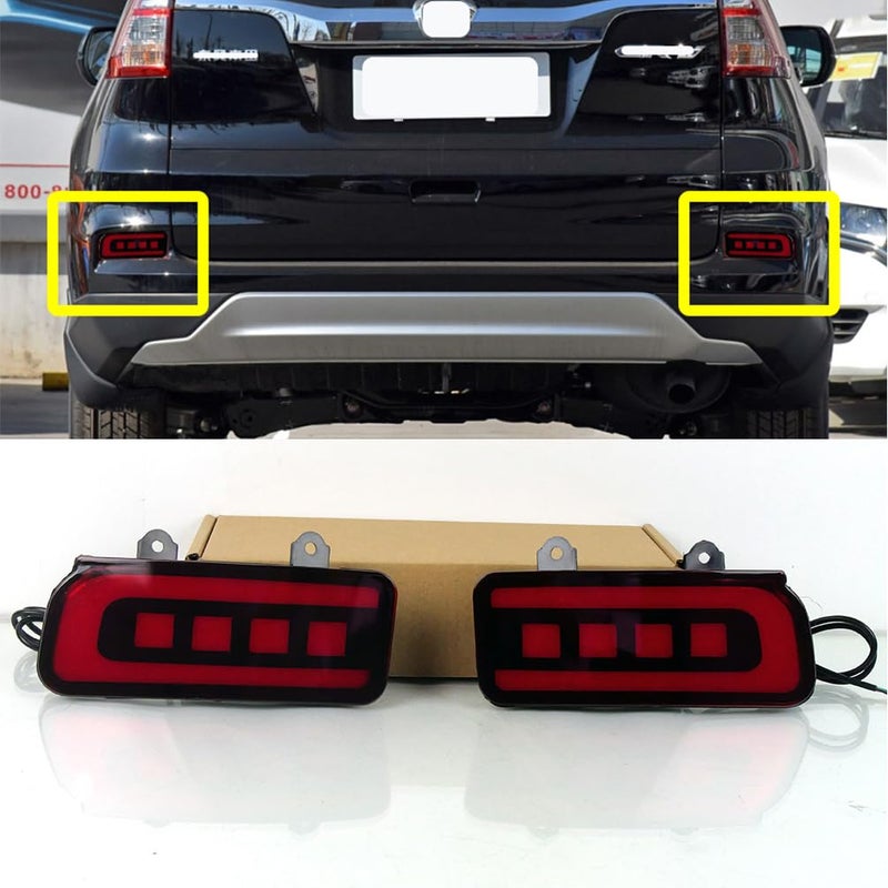 لمبة خلفية LED لهوندا CRV 2015-2016 بعدسة حمراء - Image 1