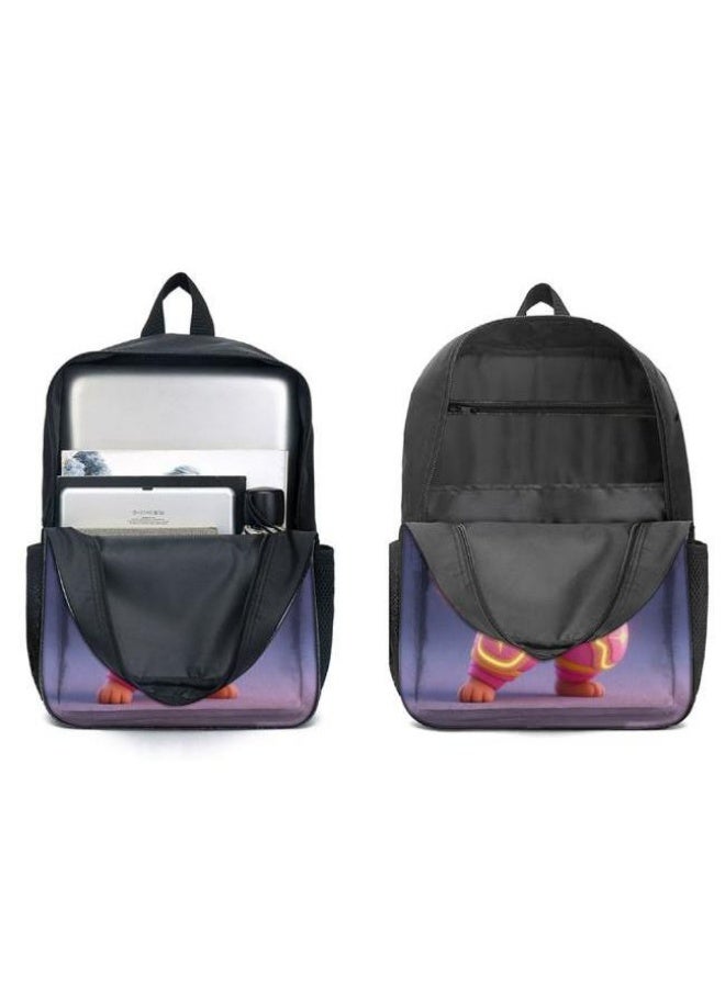 Bright Li Fire Unlock the new fashion of childish fun! Three-piece set of bags, cartoon elements for children and teenagers (students, children, friends' outings, mountain climbing, schooling, etc. can be used) - 21  - Image 4