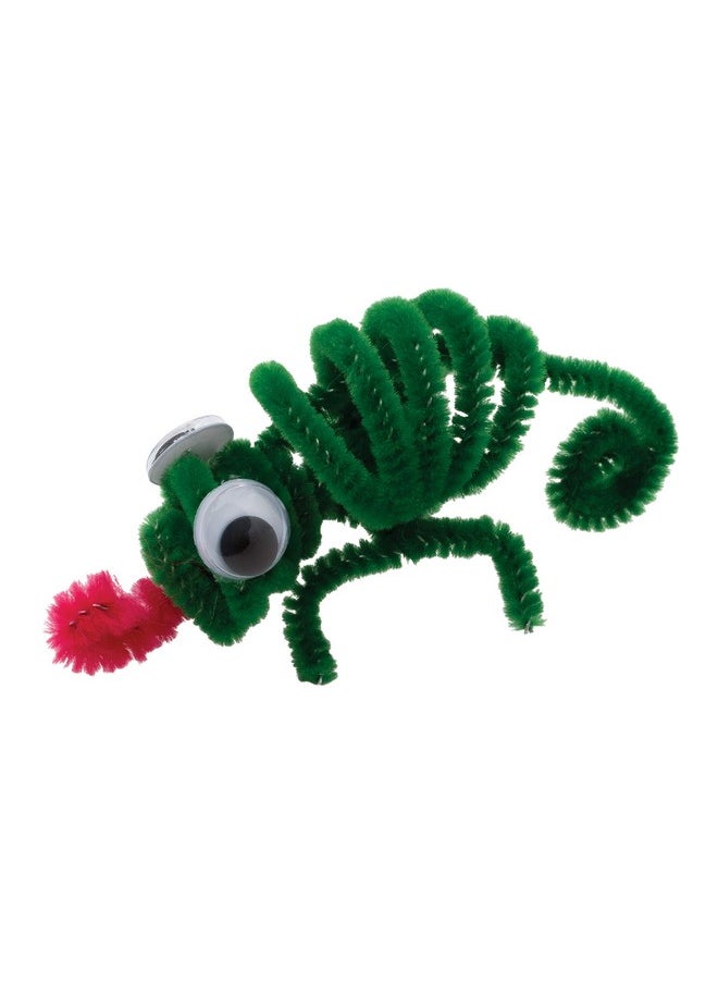 Creativity Street - Chenille Stems/Pipe Cleaners Dark Green 12 Inch X 4Mm 100 Count - Image 1
