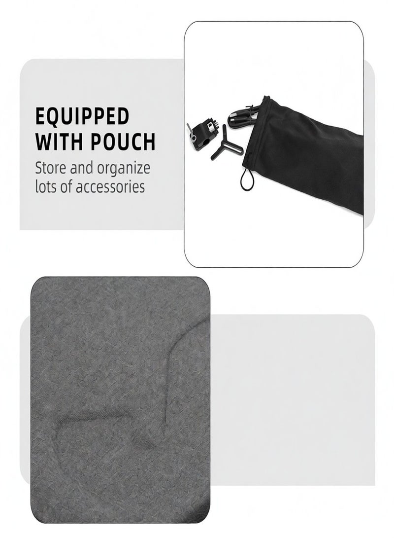 سني لايف حقيبة تخزين محمولة Sunnylife RO-B458، حقيبة سفر صلبة مزودة بمقبض علوي وحزام كتف، بديلة لمثبت الكاميرا DJI RS 3 - Image 5