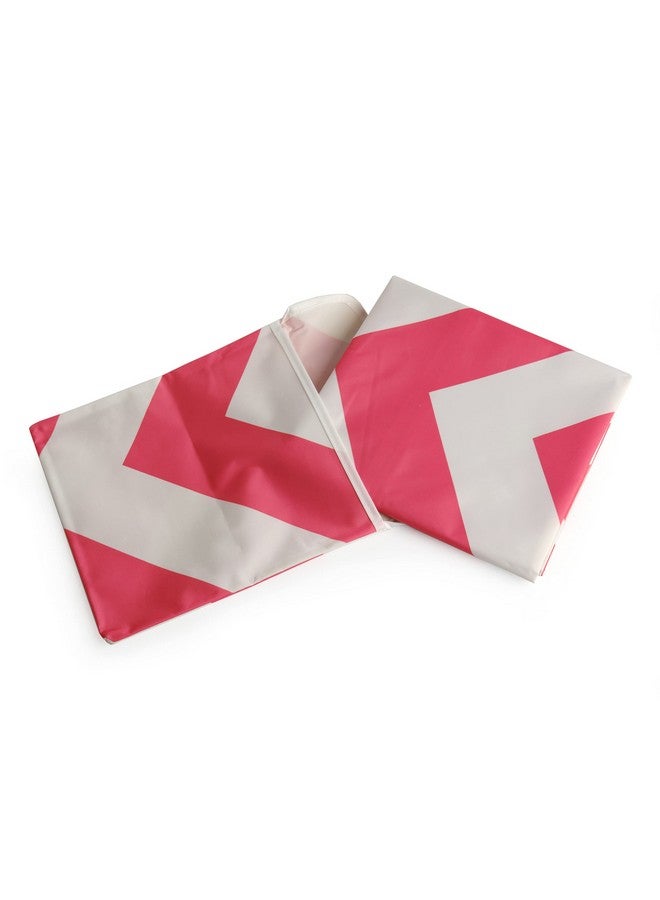 Prince Lionheart Catch All Protective Floor Mat, Orange Chevron - Image 1