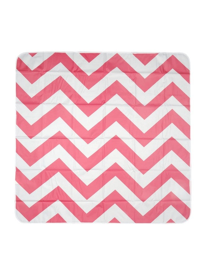 Prince Lionheart Catch All Protective Floor Mat, Orange Chevron - Image 5