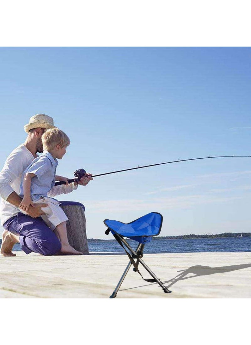 AARSH AARSH Folding Fourpod Stool Portable Four Leg Fishing Stool for Outdoor Camping Multi  - Image 2