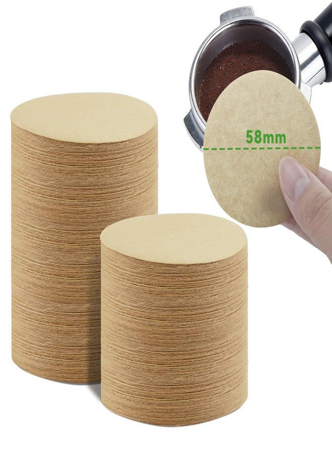 brikinte 1000 Pcs Round Espresso Filter Paper for 58mm Puck Screen, 58mm Portafilter