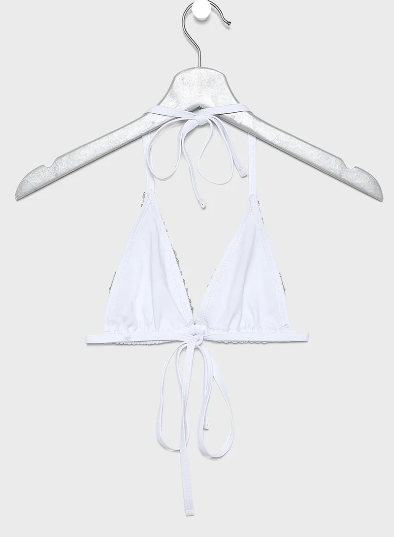 Missguided Plunge Bikini Top