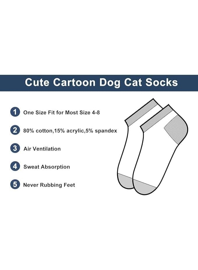 5 Pairs Anti Slip Socks, No Show Kids Socks, Soft Fibers and Breathable, Professional Non Slip Grippers, for 6-12 Years Girls - Image 2