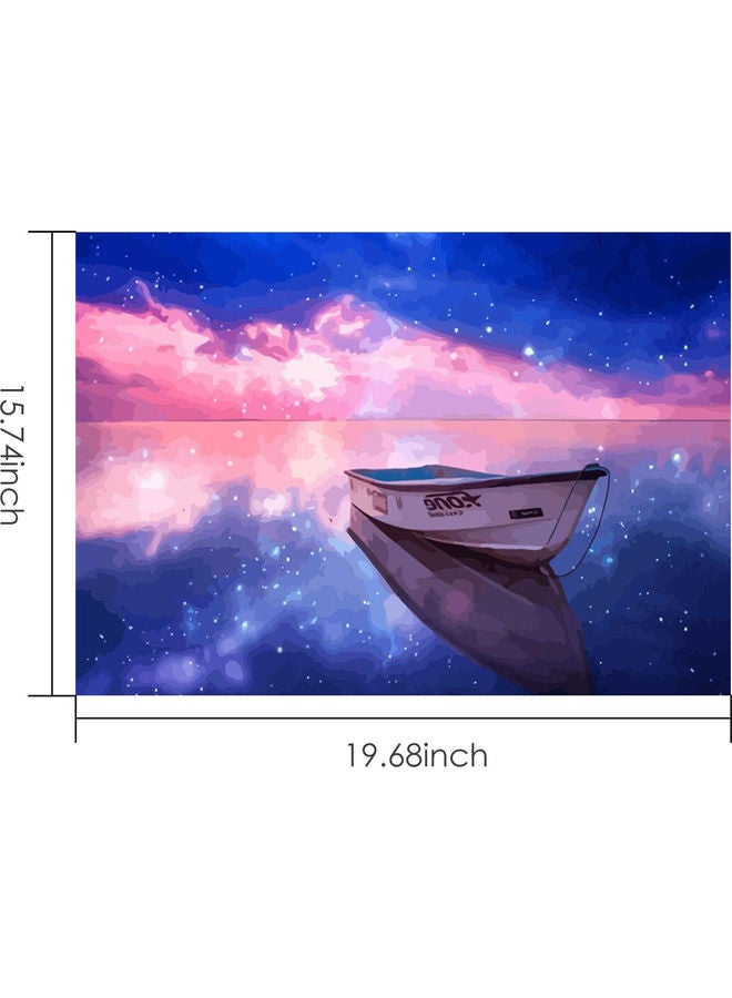 NIBEMINENT DIY Oil Canvas Painting Multicolour - Image 3