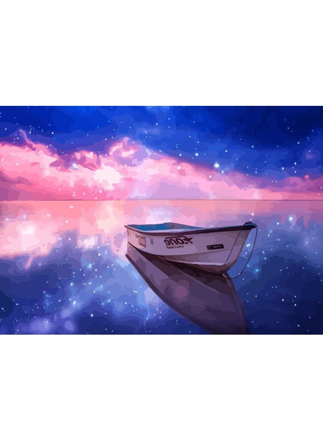 NIBEMINENT DIY Oil Canvas Painting Multicolour - Image 1