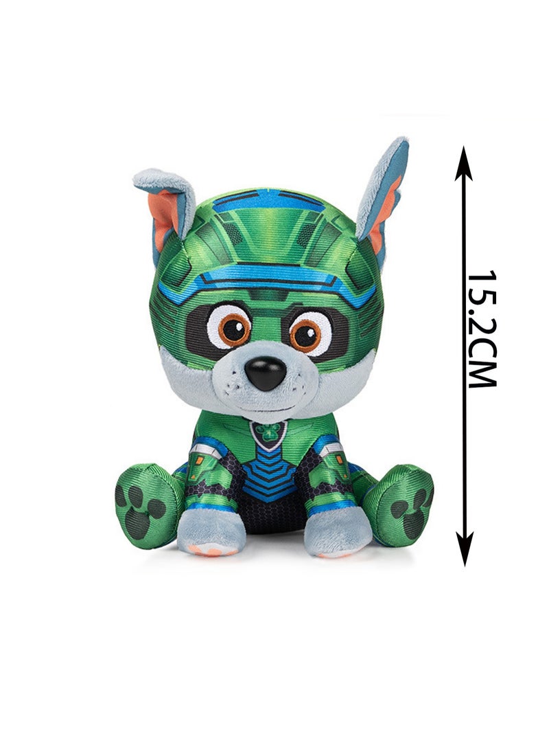 15.2cm Green Puppy Plush Toy Puppy Doll | Sleeping Gift For Kids Ages 3+ - Image 2