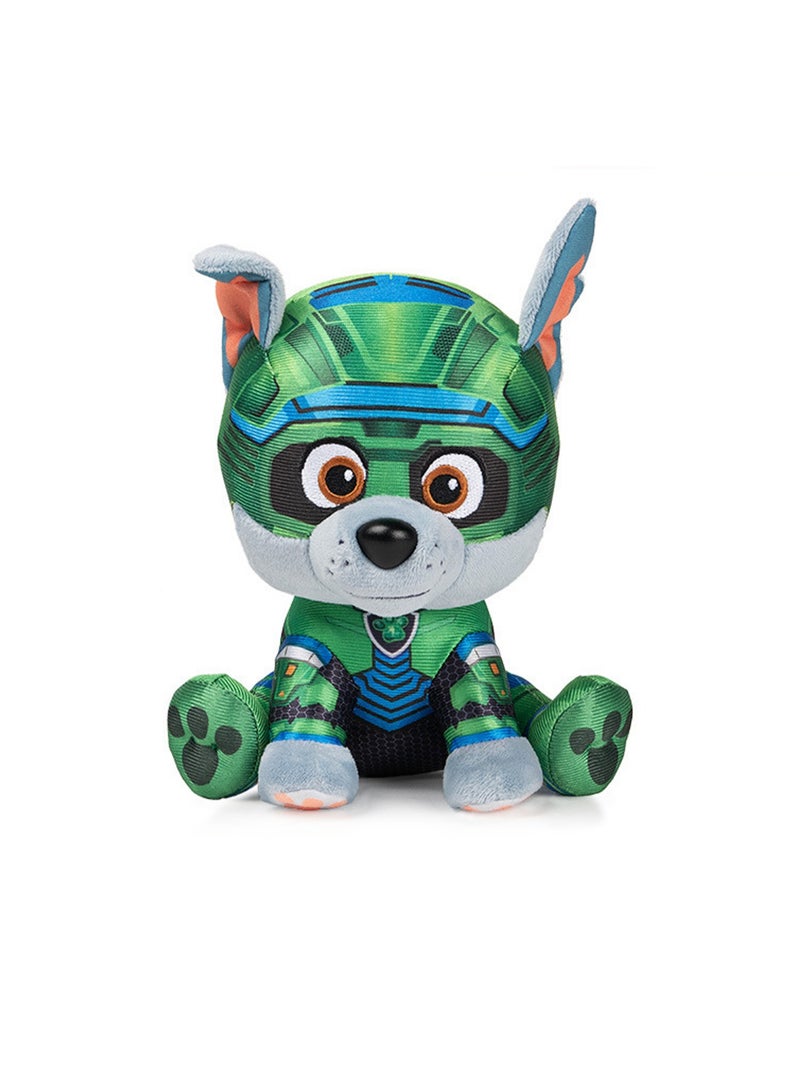 15.2cm Green Puppy Plush Toy Puppy Doll | Sleeping Gift For Kids Ages 3+ - Image 1