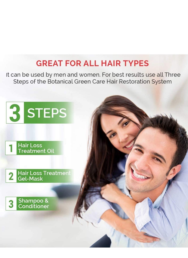 botanical green care - Saw Palmetto and Cayenne Scalp Oil For Hair Growth, Hair Loss Serum - Image 1