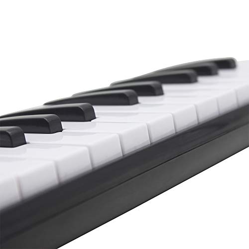 Btuty 32 Keys Melodica Instrument Piano Musical Instrument for Beginner Gift with Carrying Bag Melodicas Talk Box (black) - Image 4