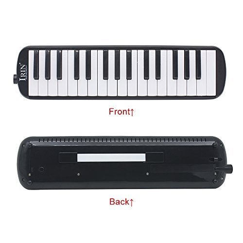 Btuty 32 Keys Melodica Instrument Piano Musical Instrument for Beginner Gift with Carrying Bag Melodicas Talk Box (black) - Image 2