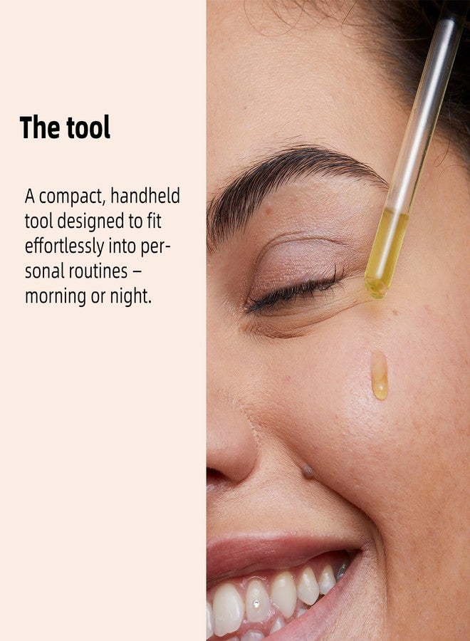 Graehn Microneedle Derma Roller for Hair Beard Facial Skin Face Stamp Alternative Microneedling Roller for Men and Women Black 0.25mm - Image 2