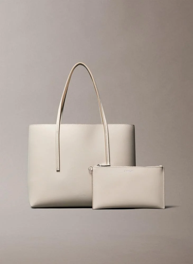 CALVIN KLEIN Logo Foil Small Tote