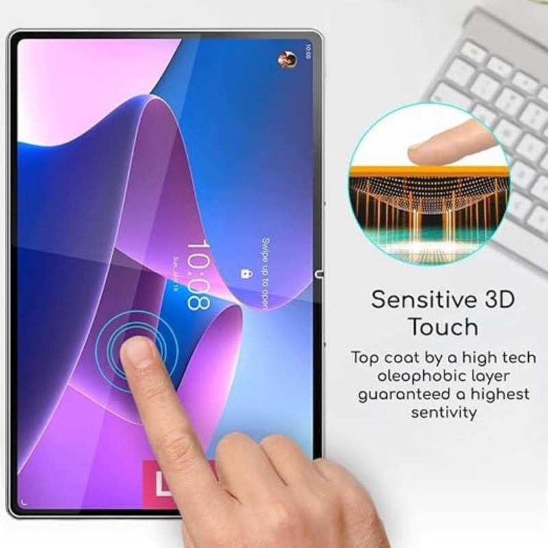 SPCORE Tempered Glass Screen Protector Compatible With Lenovo Tab P12 Pro (TB-Q706F / TB-Q706Z) (12.6 inch) For Tablet (Pack Of 1) - Image 3