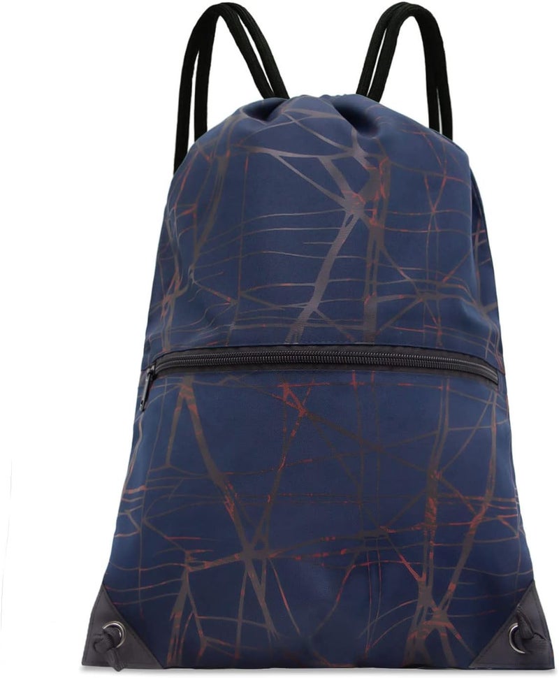 HOLYLUCK Drawstring Backpack Bag Sport Gym Sackpack - Image 1