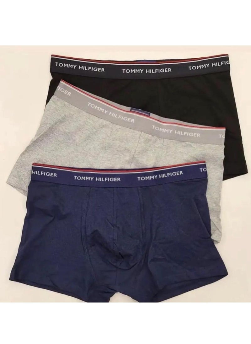 Tommy Hilfiger Plus - T.H. Men's Underwear Boxer Cotton Stretch Trunk - Image 1