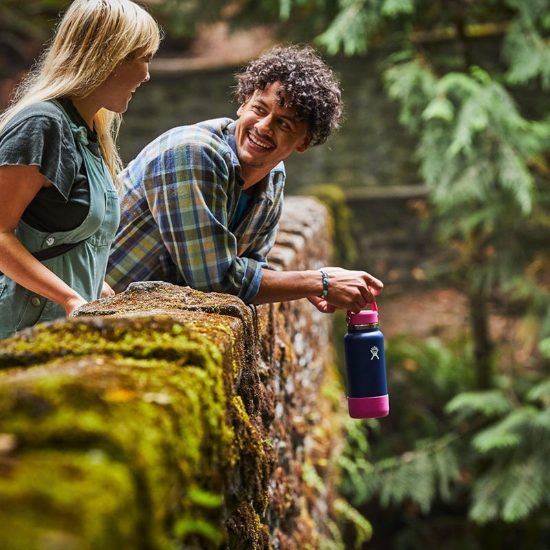 Hydro Flask Flex Boot - Accessory Silicone Water Bottle Protector - Dishwasher Safe, BPA-Free, Non-Toxic, Medium - Image 2