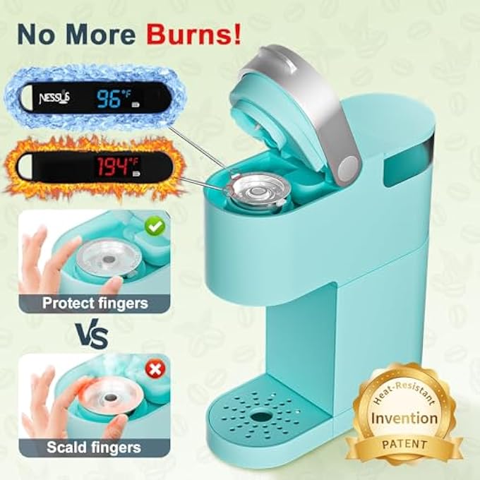 Excefore 2 Pack Stainless Steel Refillable K Cups Metal K Cups Coffee Pods With Heat Resistant Handles And Coffee Scoop K Cup Filters No Bpa - Image 3