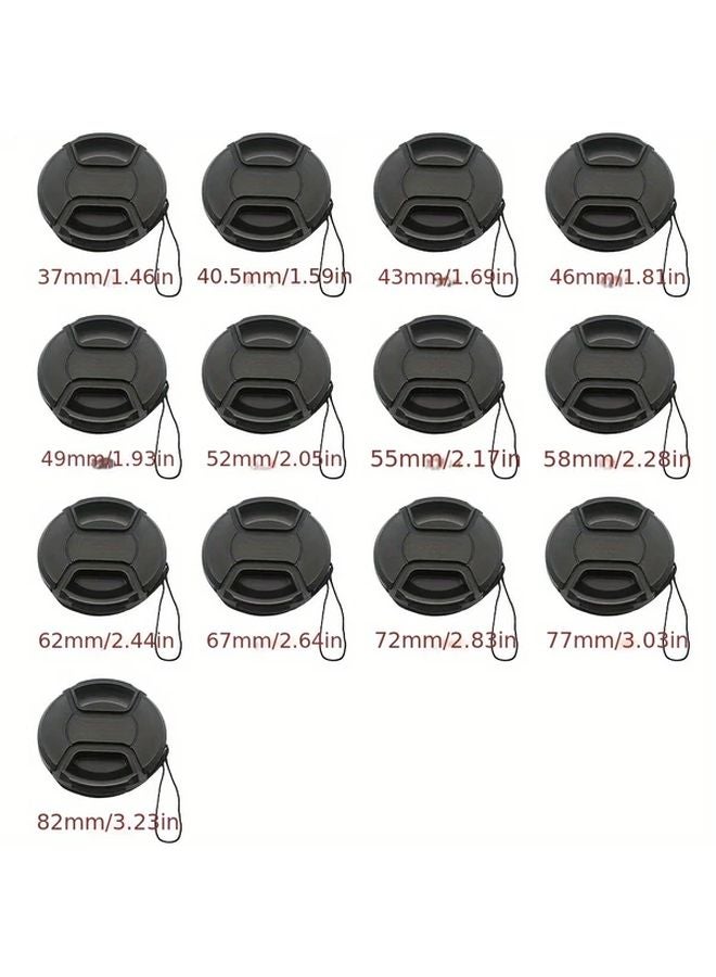 77mm Camera Lens Cover Bracket Black Lens Protection Accessories 1pc - Image 3