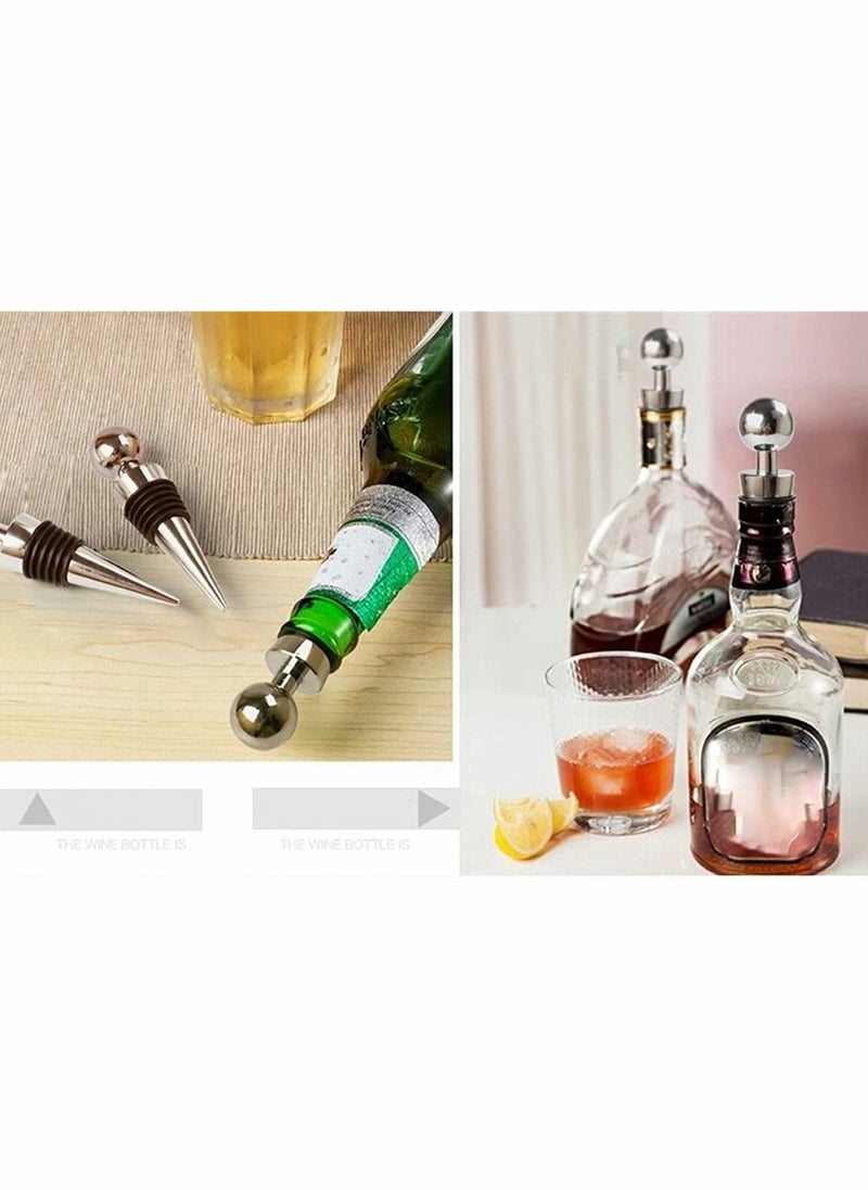 KASTWAVE - Upgrade Wing Corkscrew Opener with Stopper, Waiters Corkscrew Cork And Cap Bottles Opener Remover, All Holiday Gift Choice - Image 1