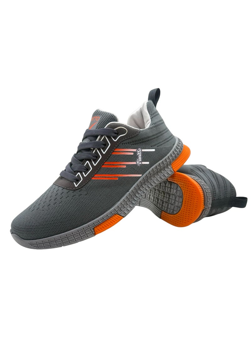 VINITTO Men Textile Sports Sneakers - Image 1