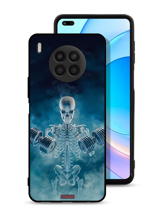 Tolwak Huawei nova 8i Protective Case Cover No Pain No Gain Pose - Image 1
