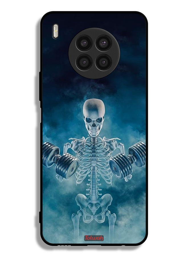 Tolwak Huawei nova 8i Protective Case Cover No Pain No Gain Pose - Image 2