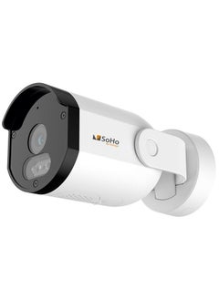 SoHo by Vantage HD 1080P WI-Fi IOT based Outdoor Fixed Security Camera With 2 Way Audio, Color Night Vision, IP65 Weather Proof and Cloud Storage