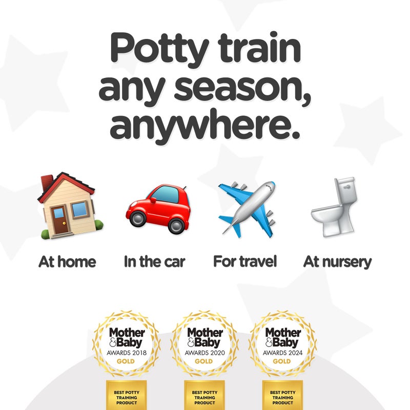 My Carry Potty - Bumble Bee Travel Potty, Award-Winning Portable Toddler Toilet Seat for Kids to Take Everywhere - Image 5