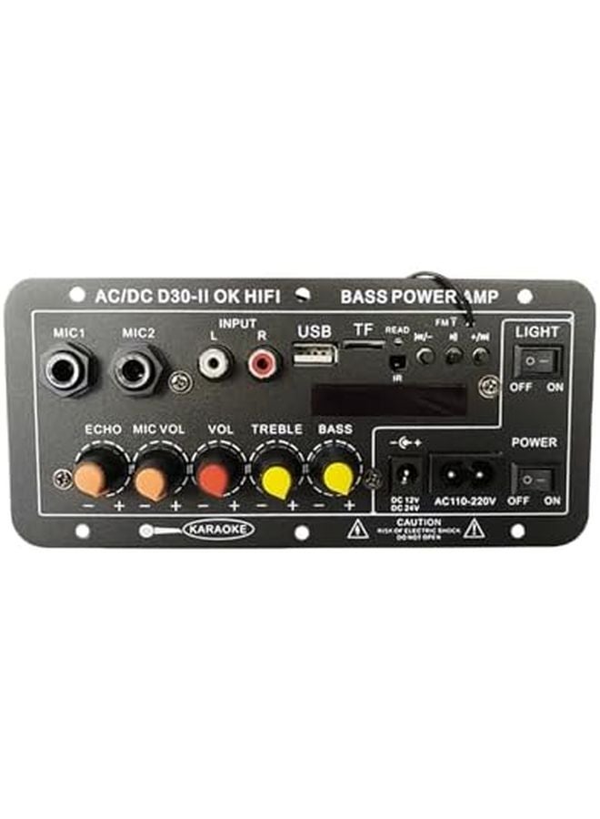 Amp Board Wireless Display Card Slot USB Decoding Amplifier Car Audio Home Sound System - Image 1
