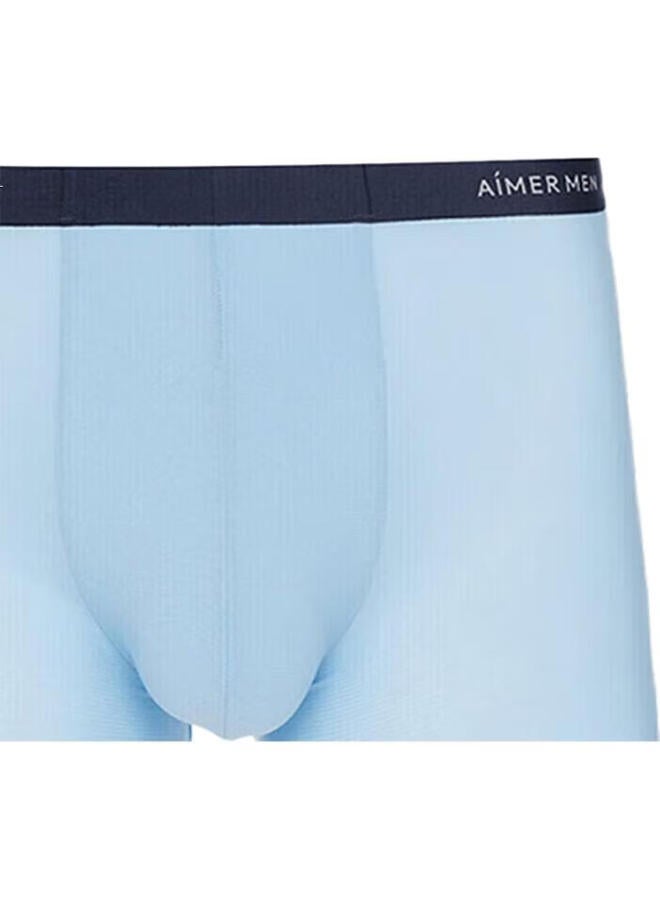 Aimer Men Summer Ice Silk Thin Breathable Boxer Briefs [3-Pack] Father'S Day Gift Men'S Underwear 175 - Image 3