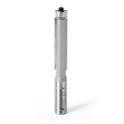 Amana Tool - 47126 Carbide Tipped Flush Trim 1/2 Dia x 2" x 1/2 Shank with Double Ball - Image 1