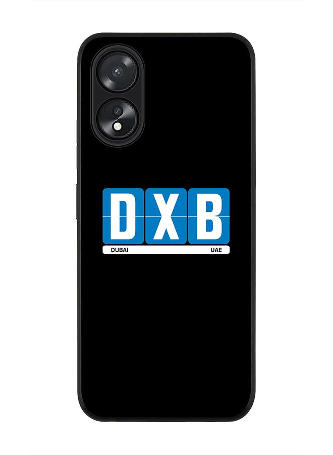 Stylizedd Rugged Black Edge case for Oppo A18 / Oppo A38, Slim fit Soft Case Flexible Rubber Edges Anti Drop TPU Gel Thin Cover - DXB Dubai - Image 1
