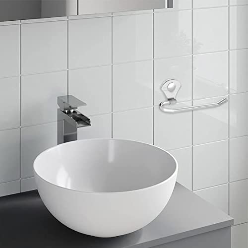 Plantex Royal Stainless Steel Napkin Holder for Wash Basin/Towel Ring/Napkin Holder/Bathroom Accessories (Chrome) - Image 2