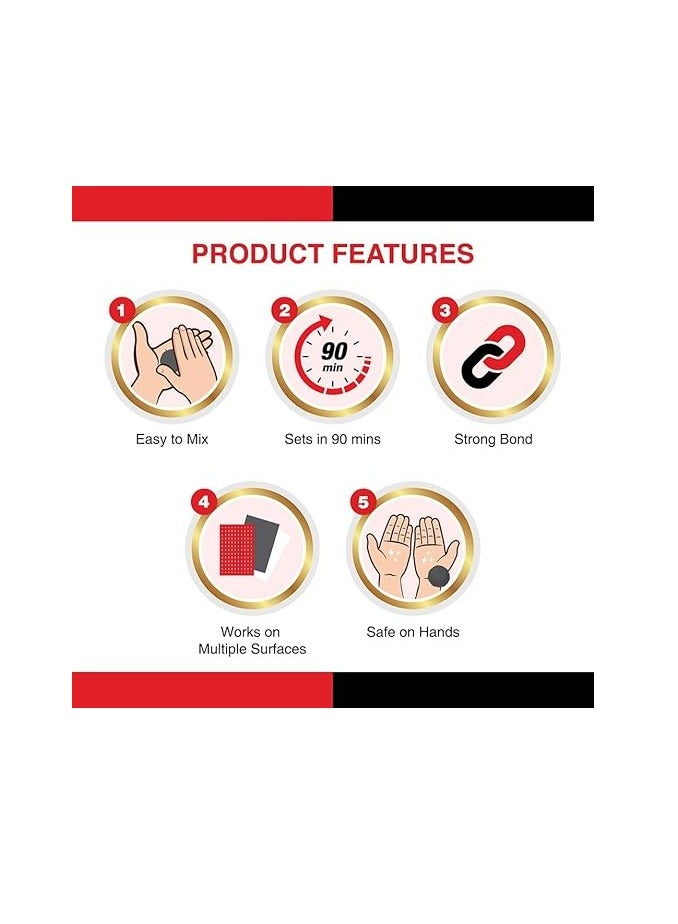 M-Seal مركب الإيبوكسي متعدد الأغراض Pidilite M Seal 100 جرام - Image 3