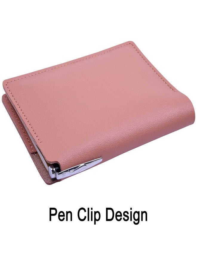 Wisdompro Journal Cover, 2 Pack Wisdompro PU Leather Notebook Cover for Field Notes,or Other 3.5" x 5.5" Pocket Notebooks - Pink - Image 4