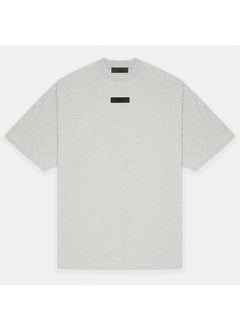 2024 New Essentials Mens T-Shirt Loose-Fit Trendy Brand Fog High Street Style Womens Same Model Spring Season light wheat ash