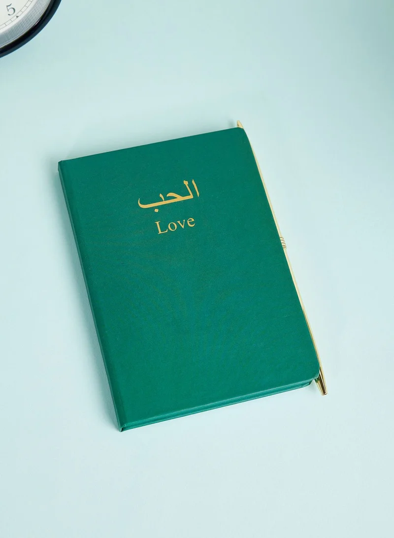 Back to school kit A6 Hardcover Notebook With Metallic Pen