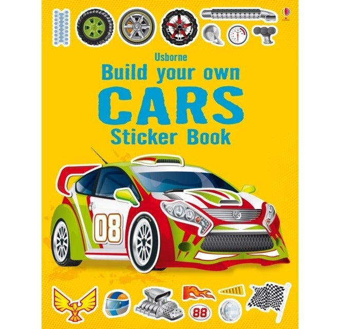 Build Your Own Cars Sticker Book