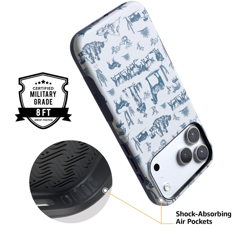 Casely iPhone 17 Pro Max Case | Wild West Adventure | Desert | Bold Protective Design | Compatible with MagSafe - Image 4