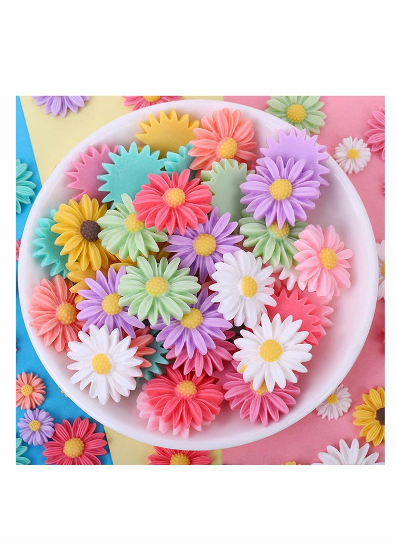 Y&D - 50 Pcs Slime Charms Set, DIY Craft Mixed Making Resin Jewery Embellishments Flatback - Image 1
