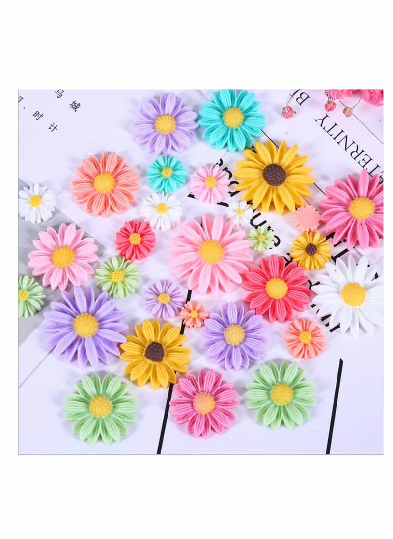 Y&D - 50 Pcs Slime Charms Set, DIY Craft Mixed Making Resin Jewery Embellishments Flatback - Image 1